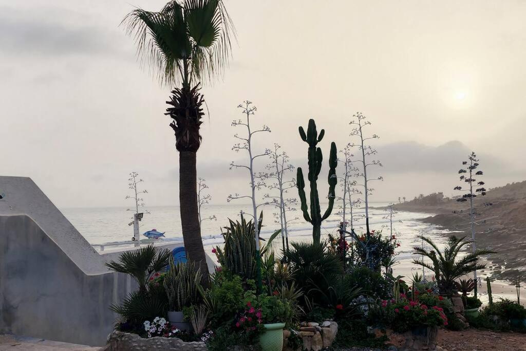 Superbe Appartement Pied Et Vue Sur Mer Taghazout Buitenkant foto